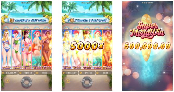 Bikini Paradise Slot (Jackpot 5000X)