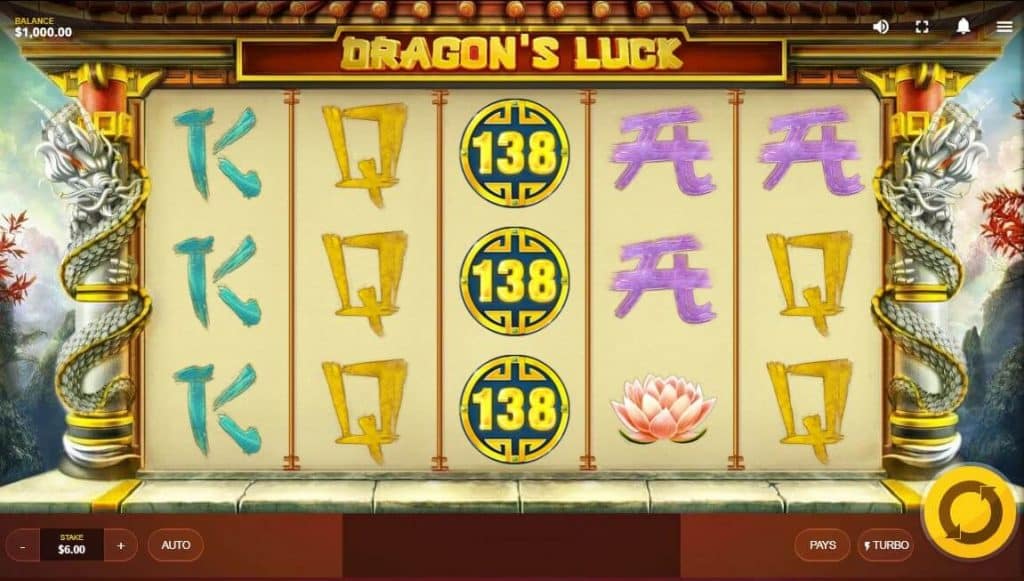 dragons luck reel 1