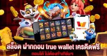 สล็อต ฝากถอน true wallet เครดิตฟรี