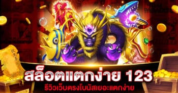 สล็อตแตกง่าย 123