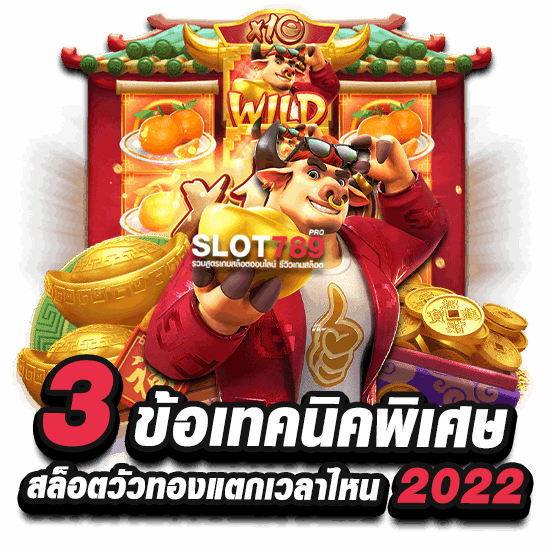 3 ข้อเทคนิคพิเศษ สล็อตวัวทองแตกเวลาไหน 2023