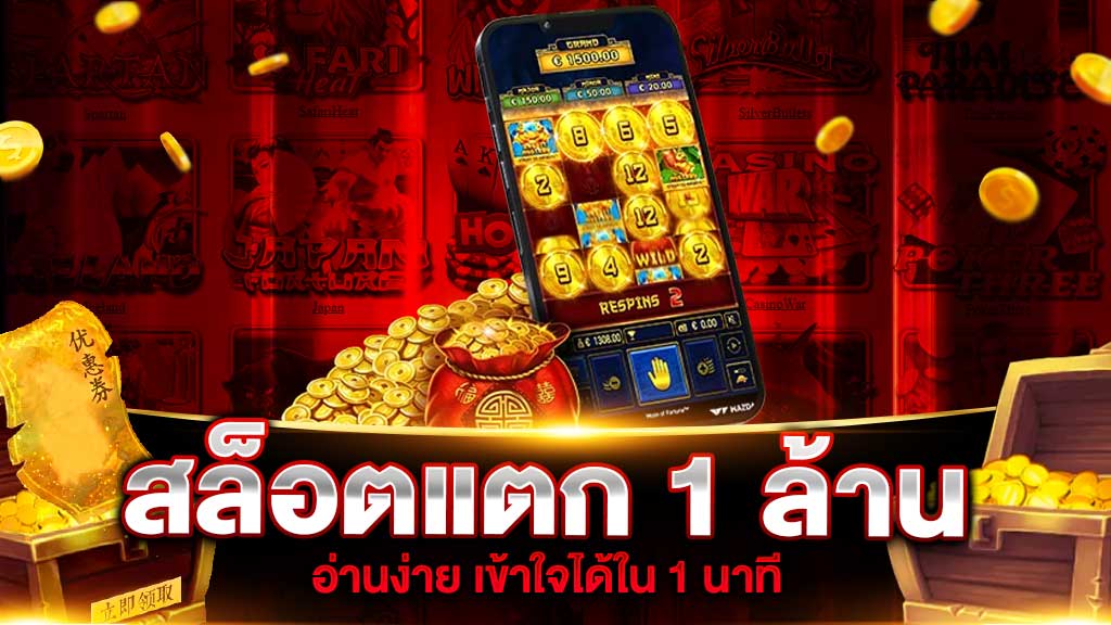 10 อันดับเกมสล็อตแตก 1 ล้าน ล่าสุด 2024